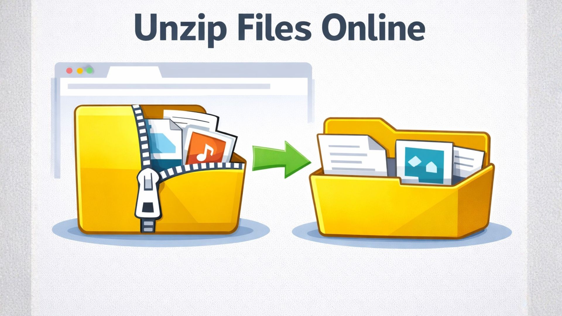 Comment décompresser des fichiers en ligne sans rien installer